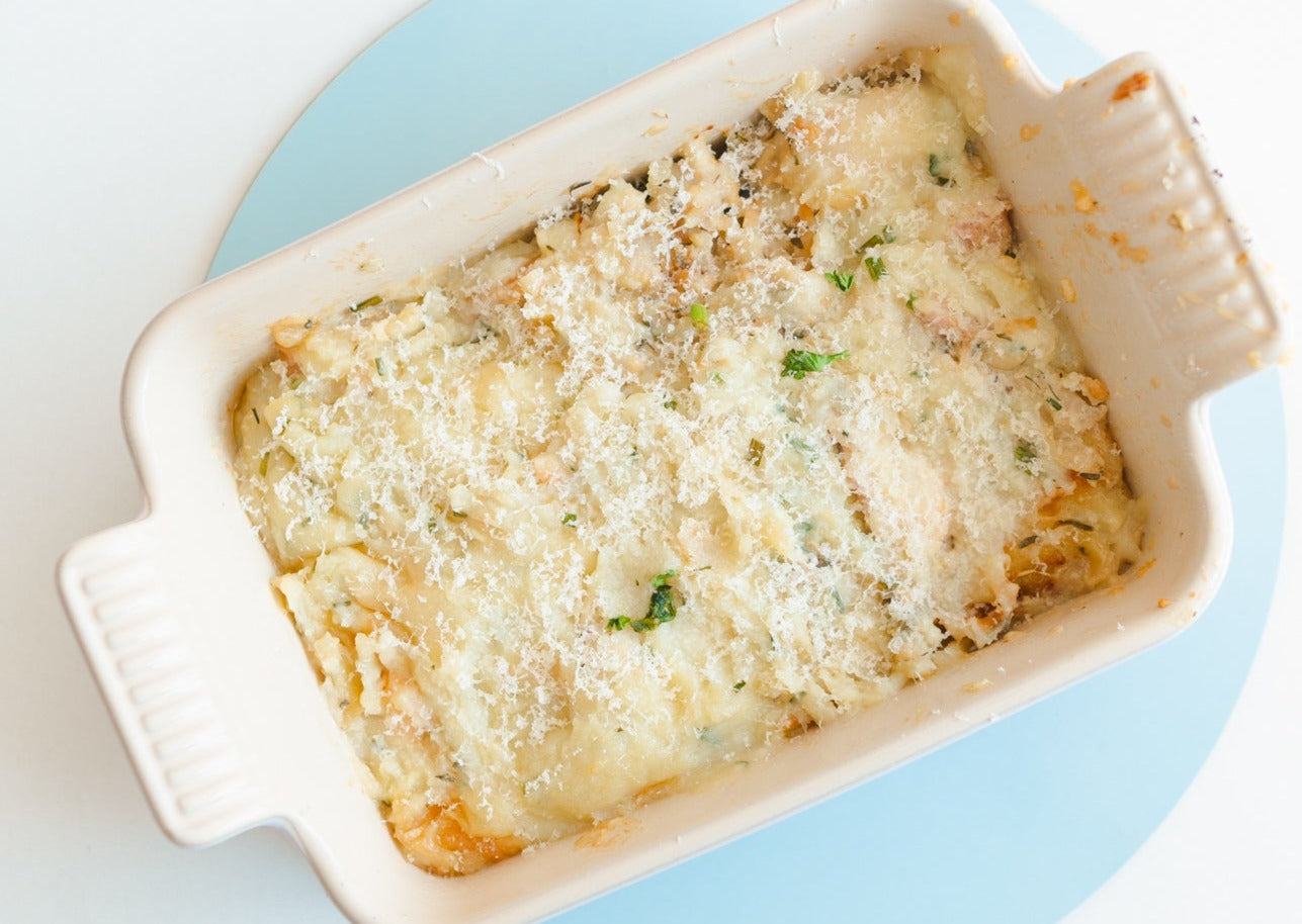 THE CLASSIC FISH PIE.