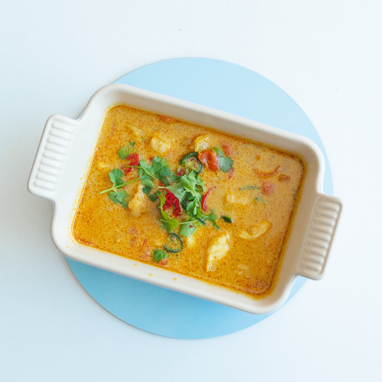 THE MONK + WHITE FISH CURRY.
