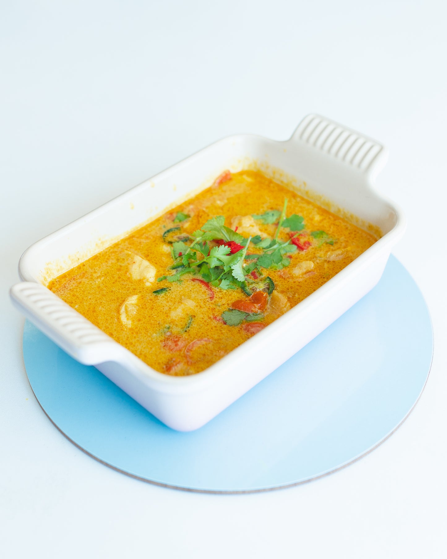 THE MONK + WHITE FISH CURRY.